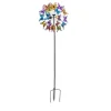 Eolienne solaire BeDazzled coloris multilcolore en métal Smartgarden - 214 x 58 x 26 cm