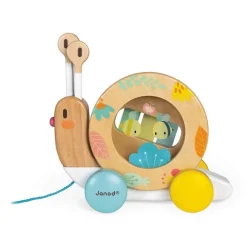 Escargot à promener Pure en bois – 12 à 36 mois