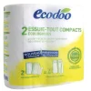 Essuie tout compact recyclé ECODOO x 2