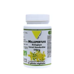 Extrait standardisé de millepertuis bio en boite de 250 mg