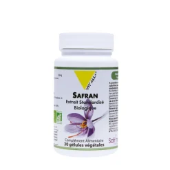 Extrait standardisé de safran bio en boite de 30 mg