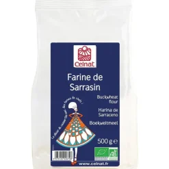 Farine de sarrasin biologique Celnat - 500 g