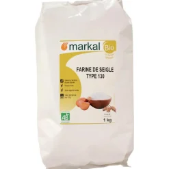Farine de seigle T130 bio – 1 kg
