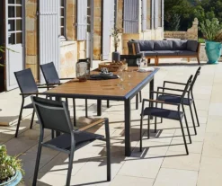 Fauteuil empilable en aluminium Proloisirs Games