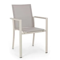 Fauteuil en aluminum Bizzotto Konnor Rastin