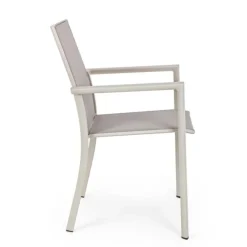Fauteuil en aluminum Bizzotto Konnor Rastin