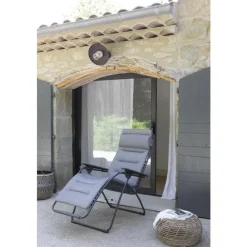 Fauteuil Futura Be Comfort bleu argenté clair 83 x 71 x 113 cm