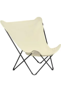 Fauteuil pliable en métal et toile polyester Lafuma Pop up XL