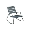 Fauteuil rocking chair coloris gris orage Monceau Fermob - 72 cm