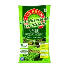 Fertilisant Or Brun Authentique 40 kg