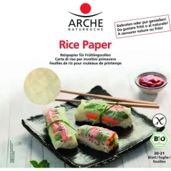 Feuilles de riz bio x 21 en sachet de 150 g