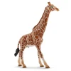 Figurine girafe mâle Série Animaux sauvages 12,7x4,4x17 cm