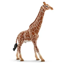 Figurine girafe mâle Série Animaux sauvages 12,7x4,4x17 cm