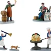 Figurine pour village de Noël Lemax Caddington thème travaux quotidien