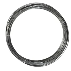 Fil de tension Galvawire Fer galvanisé Gris L25 m x Ø2mm