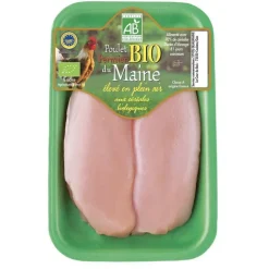 Filet de poulet fermier bio IGP volaille du Maine - 300 g
