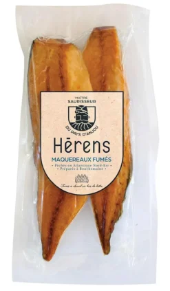 Filets de maquereau MSC fumé nature bio Herens - 170 g