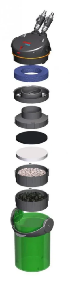 Filtre aquarium efficacité élevée, jusqu'à 200L - EHEIM Ecco Pro 200