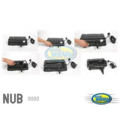Filtre bassin avec UV, AQUA NOVA NUB-9000