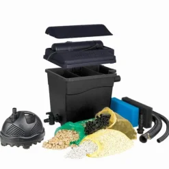 Filtre bassin UV avec pompe, kit complet UBBINK FiltraClear 6000 PlusSet