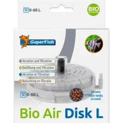Filtre exhausteur aquarium SUPERFISH Bio Air Disk L