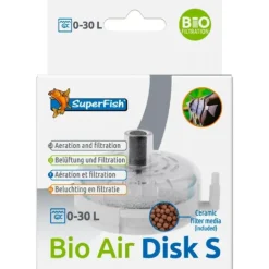 Filtre exhausteur pour aquarium - SUPERFISH Bio Air Disk S