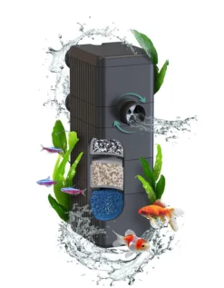 Filtre interne pour aquarium jusqu'à 80 litres Bio Filter 300 coloris noir Aquatlantis