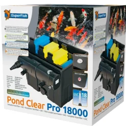 Filtre pour bassin clair Pro, capacité 18000L - SUPERFISH BASSIN