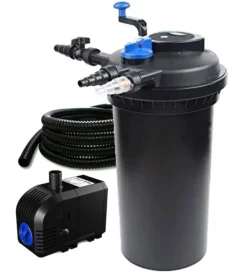 Filtre pression premium avec UV et pompe, pour bassin - SUNSUN CPF-15000