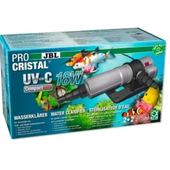 Filtre UV compact pour aquarium et bassin, 18 Watts, JBL ProCristal UV-C