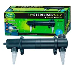 Filtre UV stérilisateur 55W - traitement d'eau efficace, AQUA NOVA BASSIN - pour bassin