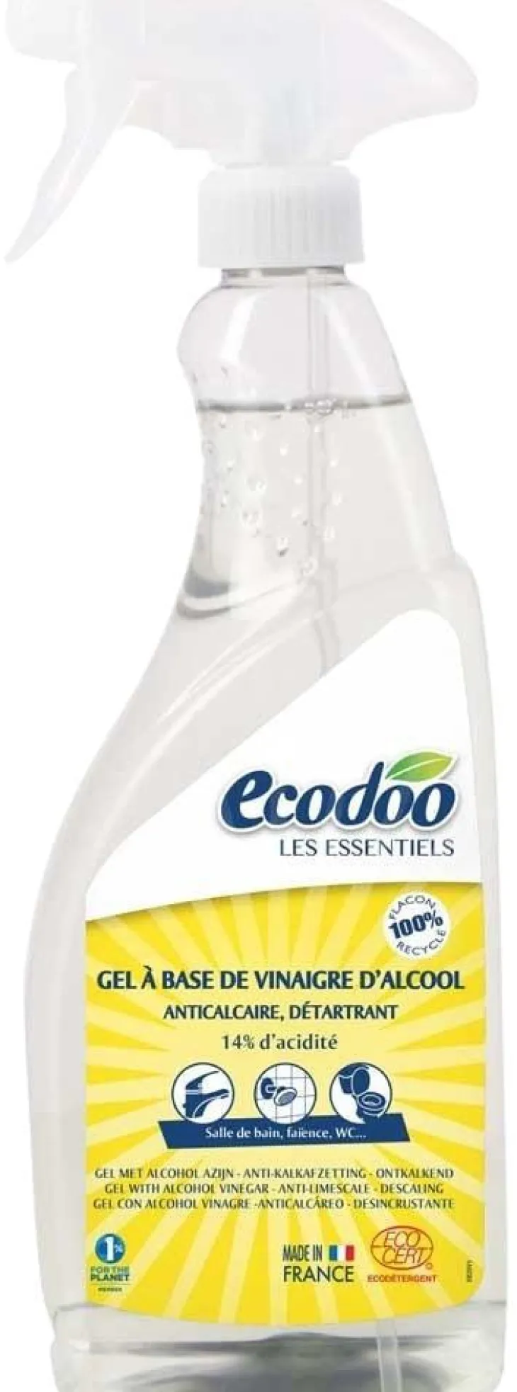 Flacon de vinaigre gel 750 ml