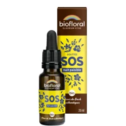 Flacon goutte bio Biofloral SOS nuit paisible - 45 g