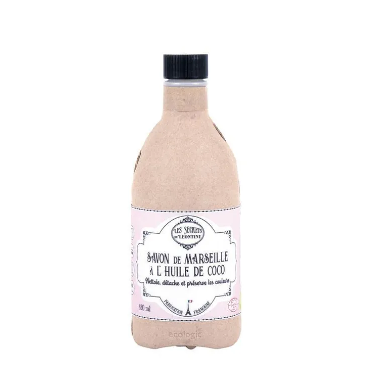 Flacon savon de Marseille huile de coco 480 ml