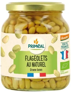 Flageolets bio de France en bocal de 370 ml
