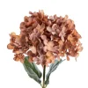 Fleur artificielle en papier hortensia coloris violet - H 65 cm