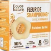 Fleur de shampoing cheveux normaux bio. Le sachet de 85 g
