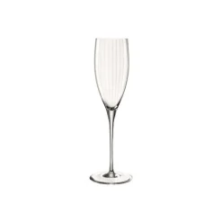 Flûte à champagne en verre transparent Poesia - 25 cl