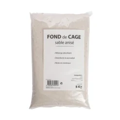 Fond de cage en sable anisé Grain de Vie - 5 kg