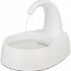 Fontaine à eau blanche pour chat Trixie Curved Stream - 2,5 L