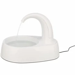 Fontaine à eau blanche pour chat Trixie Curved Stream - 2,5 L