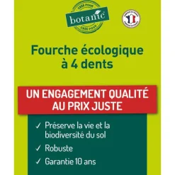 Fourche écologique à 4 dents botanic® - 130 cm