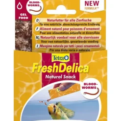 FreshDelica Blood-Worms Natural Snack - TETRA - 16x3g (48g total)
