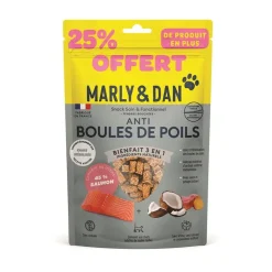 Friandises pour chat Marly & Dan Anti-boules de poils - 25 % offert - 50g