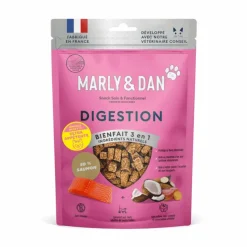 Friandises pour chat tendres bouchées digestion Marly & Dan - 40 g
