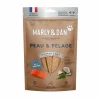 Friandises pour chien barres à mâcher peau et pelage Marly & Dan - 80 g
