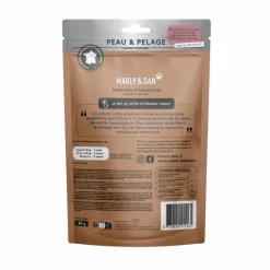 Friandises pour chien barres à mâcher peau et pelage Marly & Dan - 80 g
