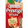 Friandises pour petites perruches Versele Laga Prestige Sticks Œufs & Thym - 2 x 30 g