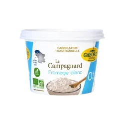 Fromage blanc 0% campagnard Gaborit - 500 g
