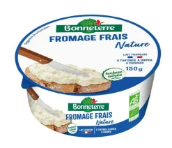 Fromage frais nature bio Bonneterre - 150 g